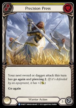 Precision Press (Yellow) (Regular) - Dynasty
