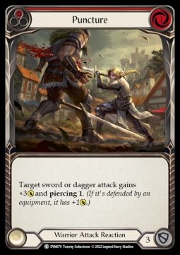 Puncture (Red) (Regular) - Dynasty