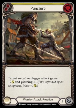 Puncture (Yellow) (Regular) - Dynasty