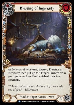 Blessing of Ingenuity (Red) (Regular) - Dynasty