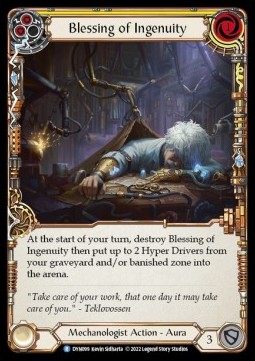Blessing of Ingenuity (Yellow) (Regular) - Dynasty