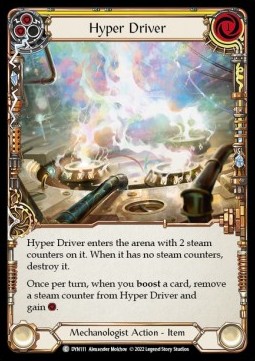 Hyper Driver (Yellow) (Regular) - Dynasty