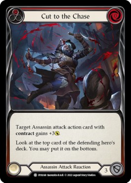 Cut to the Chase (Red) (Regular) - Dynasty