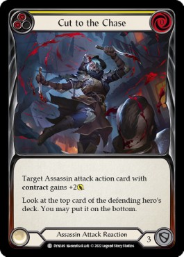 Cut to the Chase (Yellow) (Regular) - Dynasty