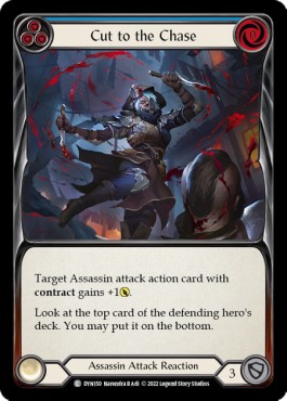 Cut to the Chase (Blue) (Regular) - Dynasty