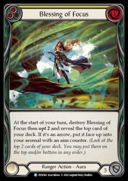 Blessing of Focus (Yellow) (Regular) - Dynasty