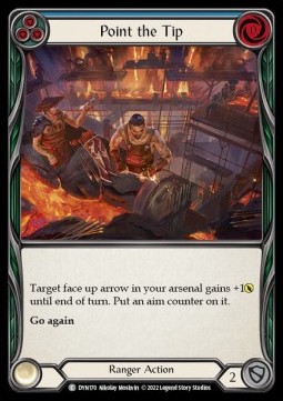 Point the Tip (Blue) (Regular) - Dynasty