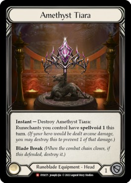 Amethyst Tiara (Regular) - Dynasty