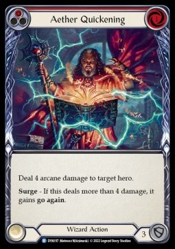 Aether Quickening (Red) (Regular) - Dynasty
