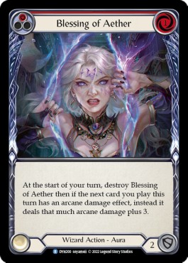 Blessing of Aether (Red) (Regular) - Dynasty