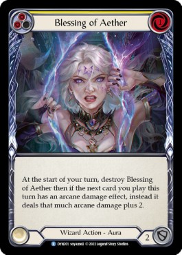 Blessing of Aether (Yellow) (Regular) - Dynasty