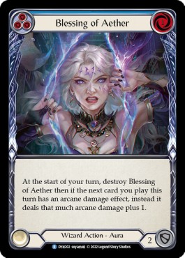 Blessing of Aether (Blue) (Regular) - Dynasty