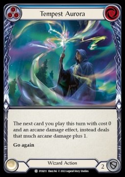Tempest Aurora (Blue) (Regular) - Dynasty