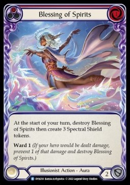 Blessing of Spirits (Red) (Regular) - Dynasty