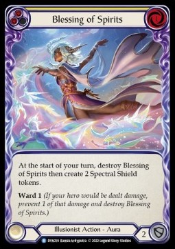 Blessing of Spirits (Yellow) (Regular) - Dynasty