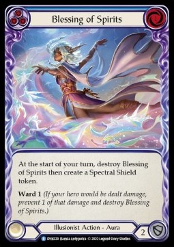 Blessing of Spirits (Blue) (Regular) - Dynasty