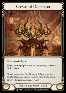 Crown of Dominion (Rainbow Foil) - Dynasty