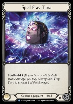Spell Fray Tiara (Cold Foil) - Dynasty