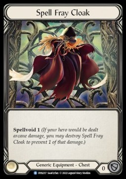 Spell Fray Cloak (Regular) - Dynasty