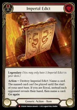 Imperial Edict (Regular) - Dynasty