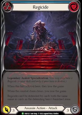 Regicide (Extended Art Rainbow Foil) - FAB Promos