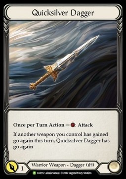 Quicksilver Dagger (Cold Foil) - LGS Promos