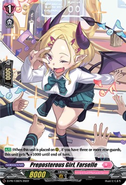 Preposterous Girl, Farselle [D Format] (V.3 - Promo) - D-Promos