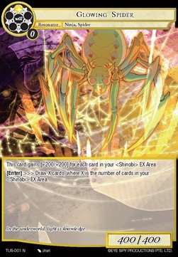 Glowing Spider - The Underworld of Secrets