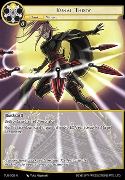 Kunai Throw - The Underworld of Secrets