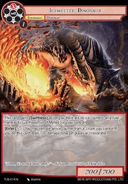 Icemelter Dinosaur - The Underworld of Secrets