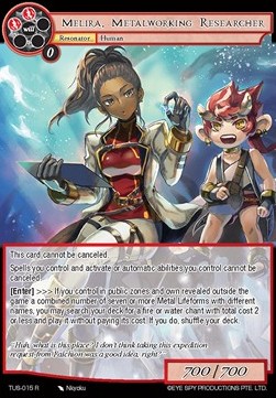 Melira, Metalworking Researcher - The Underworld of Secrets