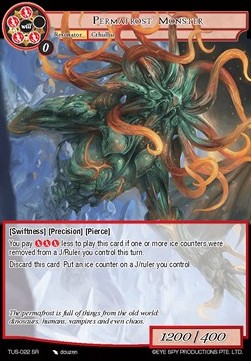 Permafrost Monster - The Underworld of Secrets