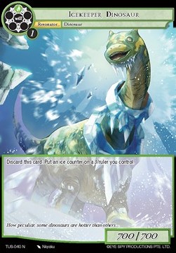 Icekeeper Dinosaur - The Underworld of Secrets