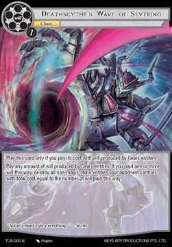 Deathscythe's Wave of Severing - The Underworld of Secrets