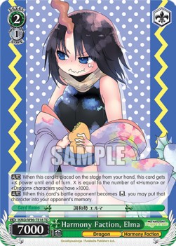 Harmony Faction, Elma (V.1 - Trial Deck) - Miss Kobayashi’s Dragon Maid