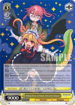 Bridging Humans and Dragons, Tohru & Miss Kobayashi (V.2 - Feature Rare) - Miss Kobayashi’s Dragon Maid