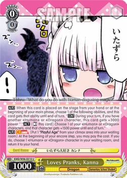 Loves Pranks, Kanna - Miss Kobayashi’s Dragon Maid