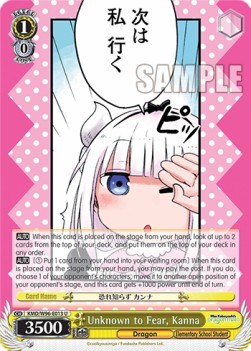 Unknown to Fear, Kanna - Miss Kobayashi’s Dragon Maid