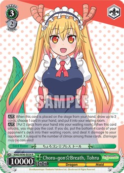 Choro-gonBreath, Tohru (V.1 - Rare) - Miss Kobayashi’s Dragon Maid