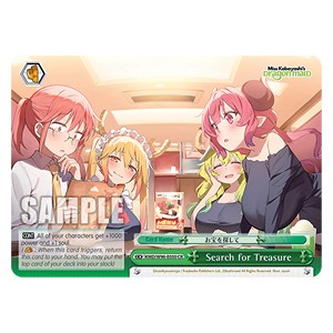 Search for Treasure (V.1 - Climax Rare) - Miss Kobayashi’s Dragon Maid