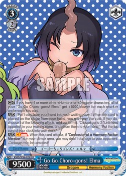 Go Go Choro-gons! Elma (V.1 - Rare) - Miss Kobayashi’s Dragon Maid