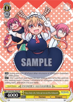 Busy Daily Life, Tohru & Iruru & Miss Kobayashi (V.1 - Promo) - Miss Kobayashi’s Dragon Maid