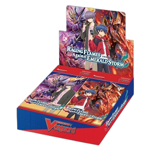 Raging Flames Against Emerald Storm Booster Box - Raging Flames Against Emerald Storm
