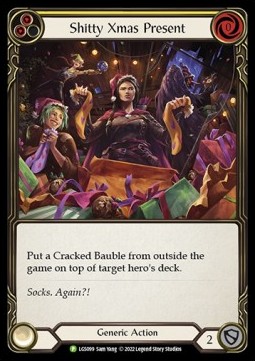 Shitty Xmas Present (Rainbow Foil) - LGS Promos