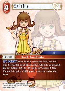 Selphie (18-007) - Resurgence of Power