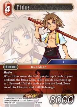 Tidus (18-009) - Resurgence of Power