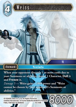 Weiss (18-019) - Resurgence of Power