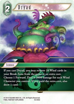 Dryad (18-045) - Resurgence of Power