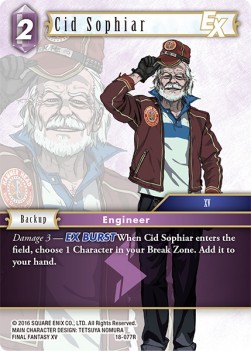 Cid Sophiar (18-077) - Resurgence of Power