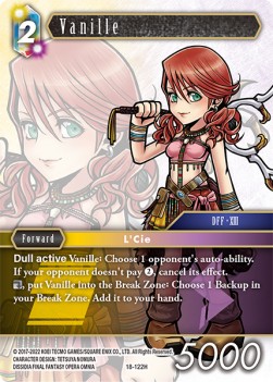 Vanille (18-122) - Resurgence of Power